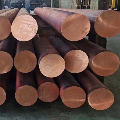 BYCu-CR001 Red Copper T2 C1221 T3 Solid Copper Rod 8mm 10mm for Semi Small/Large Sizes