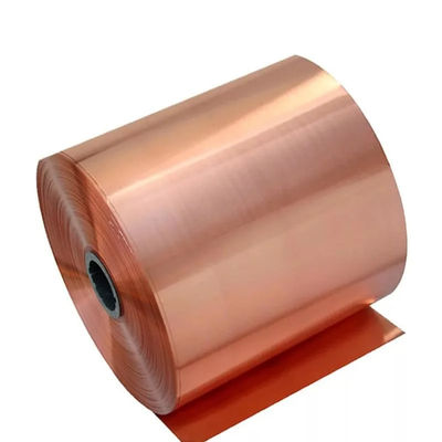 Red 99.9% Copper Coil/Foil T1 T2 T3 C10200 C12200 C11000 C10100 Soft 0.1mm Copper Strip
