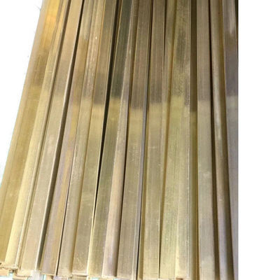 Thermal Processing Temperature C 10mm Brass Electrolytic Flat Bar for Customized Round Rod