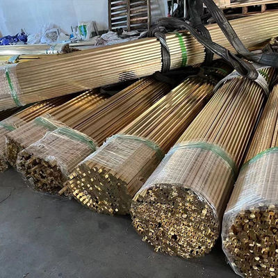 35mm Diameter Round Brass Rod C18150 2mm Hardness 35-45 99.9 Pure C11000 Solid Copper Bar