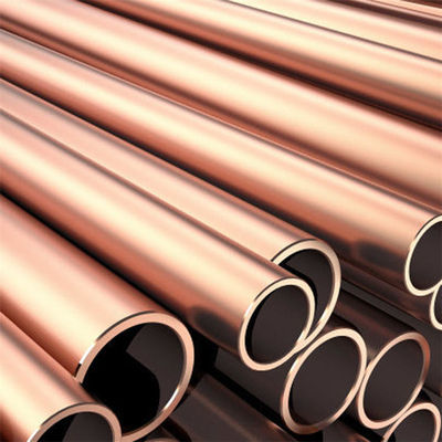 Red Copper C10100 C10200 C11000 T1 T2 T3 T4 1/4 Round Square Gold Brass Tube Pipe