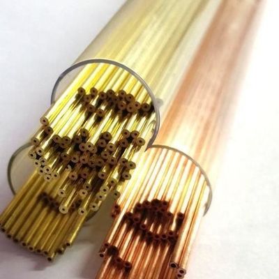 Red Copper C10100 C10200 C11000 T1 T2 T3 T4 1/4 Round Square Gold Brass Tube Pipe