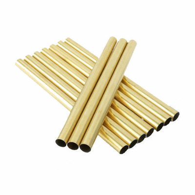 35-45 Hardness Thick-Walled Brass Tube Industrial Hollow Round Copper Pipe for Samples
