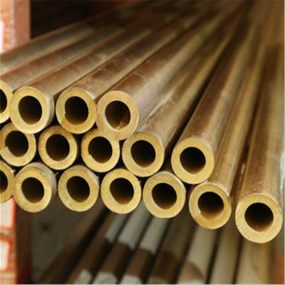 35-45 Hardness Thick-Walled Brass Tube Industrial Hollow Round Copper Pipe for Samples