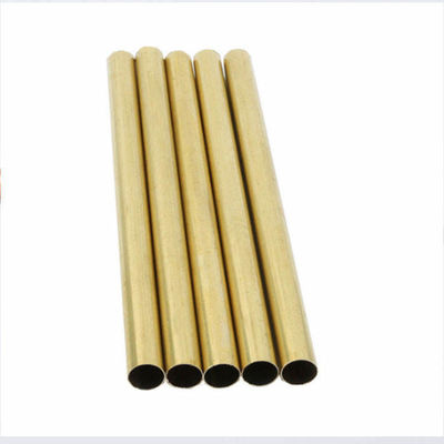 22-25MPa Ts Customized ASTM C27200 C28000 Brass Straight Tube Copper Pipe OEM Service
