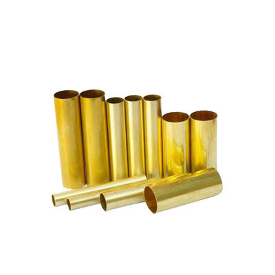 Customized Brass Tube Copper Pipe 8mm 1/4 prime prime ASTM C21000 C22000 Round Square