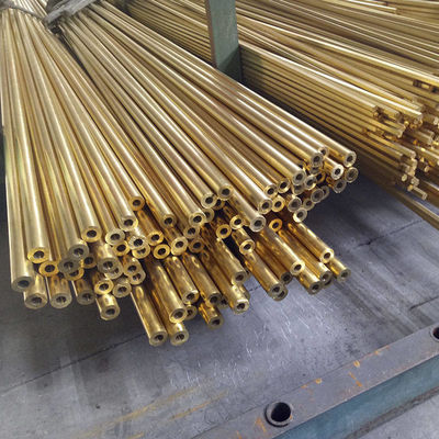 Customized Brass Tube Copper Pipe 8mm 1/4 prime prime ASTM C21000 C22000 Round Square