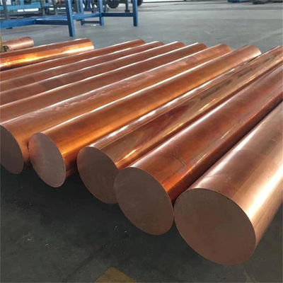 6mm 8mm 10mm Diameter Copper Round Bar Brass Bar ASTM C27400 Cuzn37 C11000 Copper Bar