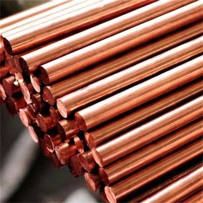 8mm Brass Red Pure Round Square Flat Copper Bar Rod for High Temperature Applications