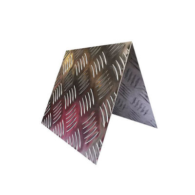 Temper T3-T8 Diamond Aluminum Plate with Checkered Pattern and Embossed Perforation
