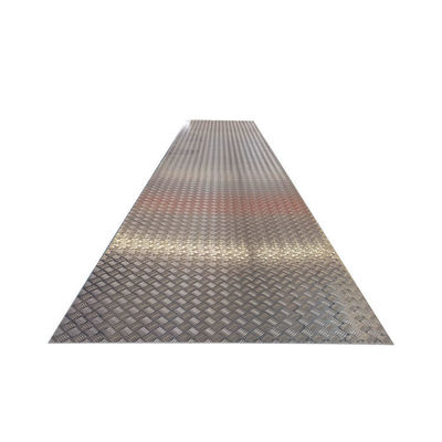 Temper T3-T8 Diamond Aluminum Plate with Checkered Pattern and Embossed Perforation