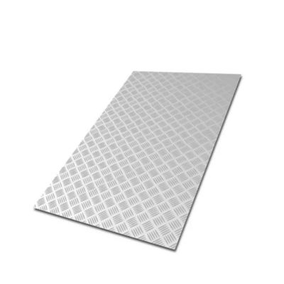 1060 H24 3003 5052 Checkered Embossing Diamond Aluminum Tread Plate Customize Samples