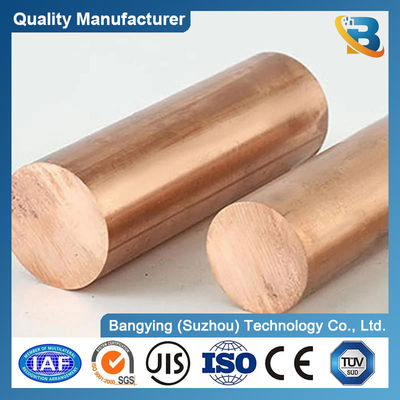 ASTM Standard Red Copper C52400 Round Bar Per Kg Diameter 10mm Round Copper Bar