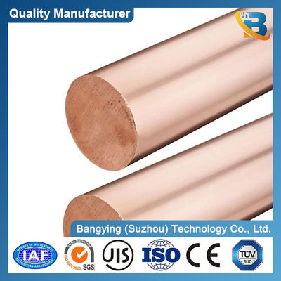 Red Copper C1700 C1720 C1751 Beryllium Bronze Copper Rod/Bar Material Grade Qbe2 Qbe1.9