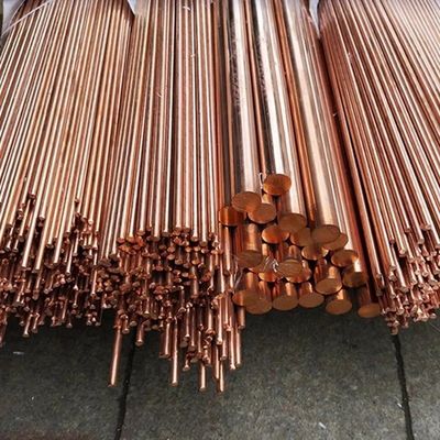 Customization 99.99% Copper Round Bar Copper Wire Rod with Customized Request