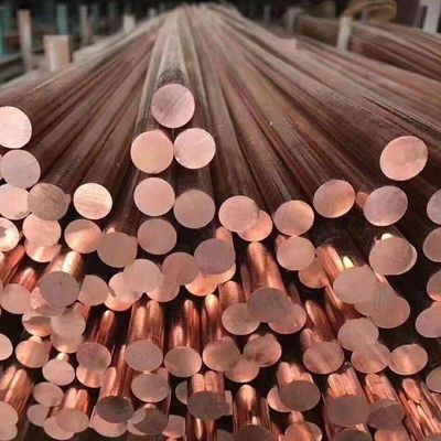 Round Brass Bar Ts MPa 22-25 Hardness 35-45 C21000 C2100 Pure Copper Bar