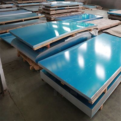 1-12m Length Silver 5052 5083 6082 6063 Aluminum Plate Painted Color 6061 Aluminum Sheet