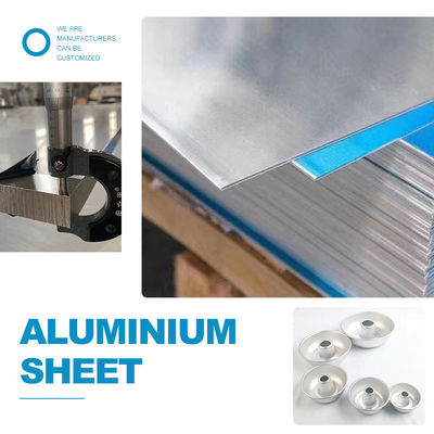 Temper T3 T8 Aluminum Plate 8mm Manufacturers for Food Cookwares and Lights Oxidized