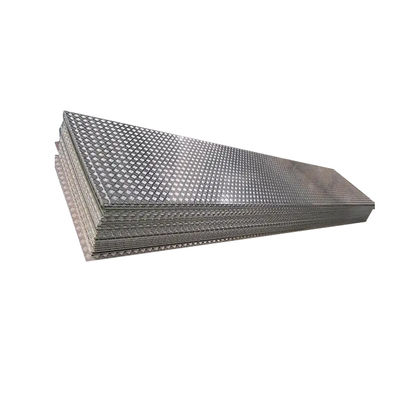 3003 1050 1060 Silver 0.8mm 2mm Aluminium Steel Plate Sheet Anti Slip For Decoration