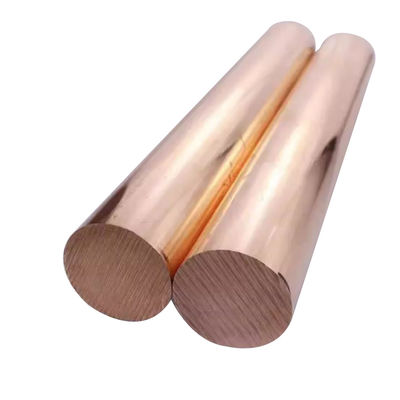C1100 TP1 T2 Copper Bar Straight Brush Mirror Fast Delivery 99.9% Pure Round Rod