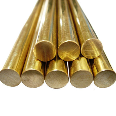 ASTM C26800 C26000 C28000 Brass Rod Bar Solid Metal High Strength Round Customization
