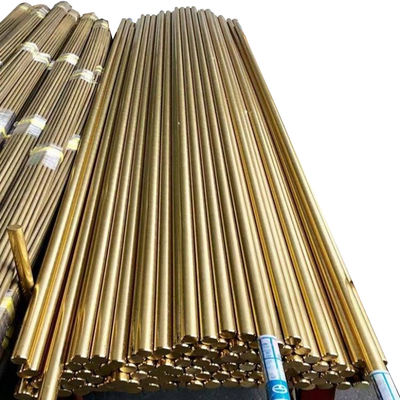 ASTM C26800 C26000 C28000 Brass Rod Bar Solid Metal High Strength Round Customization
