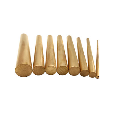 C2600 C2680 C2700 C2800 Round Brass Copper Rod Custom Size Yellow For Decortation