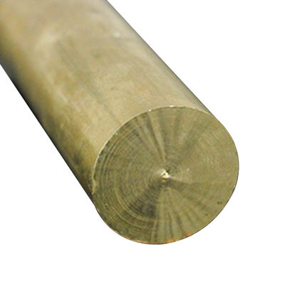 C2700 C2800 8mm 9mm Yellow Round Brass Copper Rod Custom Size For Decortation