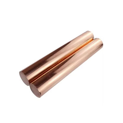 C10200 C11000 C12300 C14200 C17200 99.9% Pure Copper Bar Round Yellow Custom Size