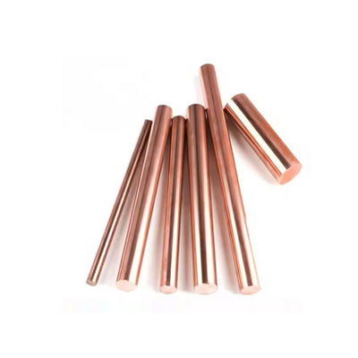 C10200 C11000 C12300 C14200 C17200 99.9% Pure Copper Bar Round Yellow Custom Size