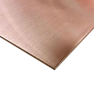 C17200 C17300 C17500 C17510 99.99% Pure Bronze Copper Plate Sheets For Construction