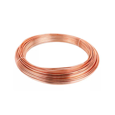 C10100 C10200 C11000 Seamless Copper Steel Pipe Tube For Air Conditioner