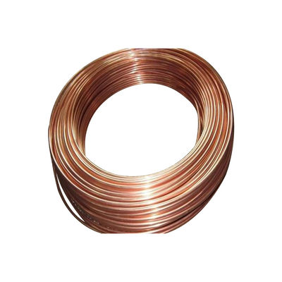 C11000 C12200 99% Purity Insulated Copper Pipe Straight Brass Tube Pancake Coil Copper Pipe For Air Condition Refrigerator