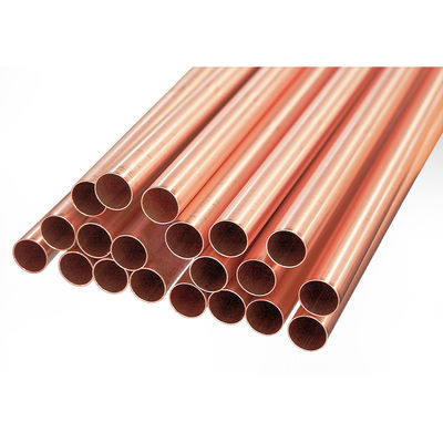 6mm 8mm OD Soft Copper Pipe Pure Copper Tube ASTM C10100 C10200 C10300 C10400 C11000