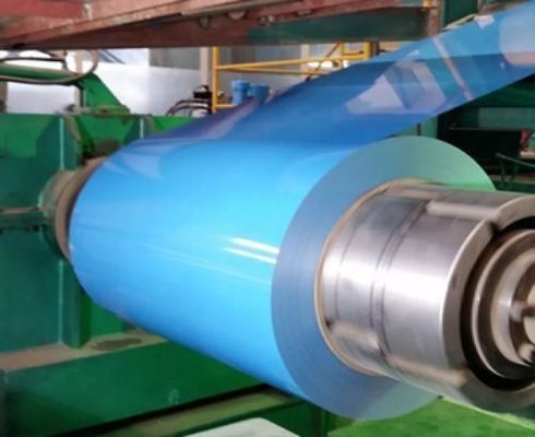 Customized SGCC Ral5017 Dx51d Z100 PPGI Color Coated Coil Prepainted Galvanized Steel Coil
