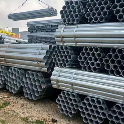 ASTM A213 Round Welded Galvanized Steel Pipe with Tolerance /-1% and Processing Bending
