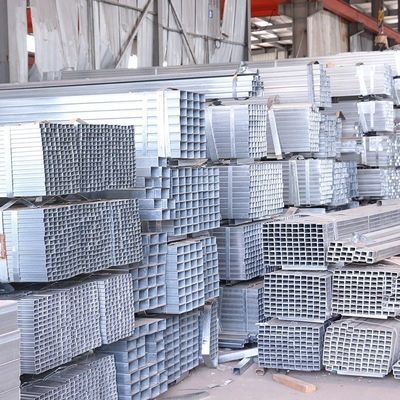 40X60 Galvanized Rectangular Steel Pipe Square Tube Square Structural Steel Tube