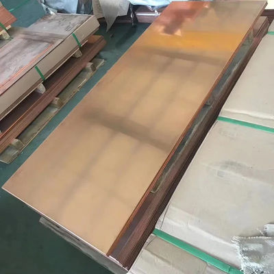 High Purity 99.9% Copper Plate Customized Size and Thickness for Construction Projects