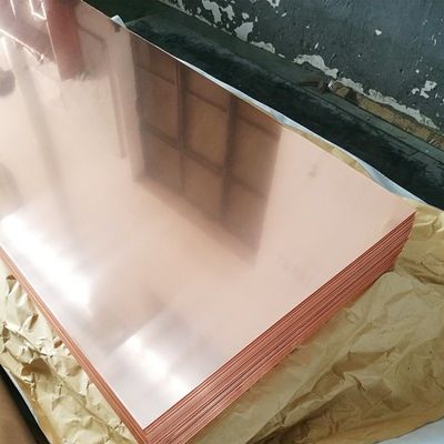 Red Plate 3mm 4mm 5mm 6mm ASTM T2 H65 H62 C1100 C1220 C2400 C2600 Copper Sheet with 1