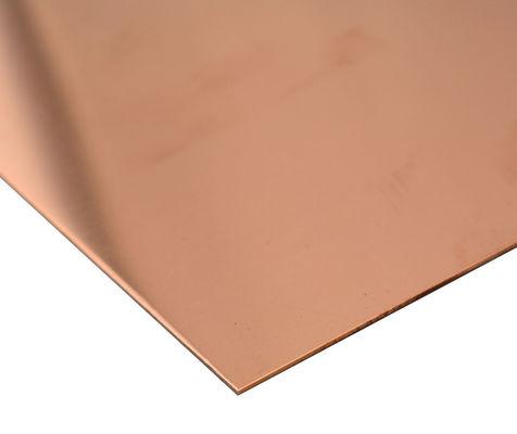 Customized Copper Cathodes Plates 3mm 5mm 20mm Thickness 99.99% Copper Sheet T2 4X8FT