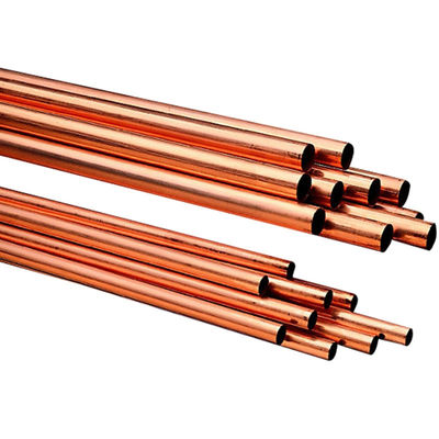 Soft State Seamless Copper Pipe Coil Roll for Plumbing Applications and 40% Elongation
