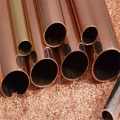 Soft State Seamless Copper Pipe Coil Roll for Plumbing Applications and 40% Elongation