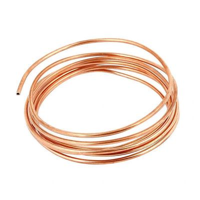 BYCu-CP049 6.35mm 1/4 Inch Soft Mirror Customized Copper Coil Pipe for Cooling System