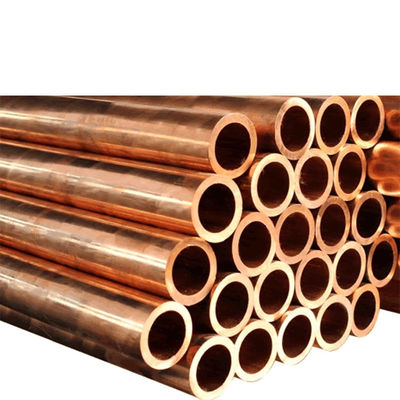 Custom Size Air Conditioners Copper Pipe with ASTM B883 Standard and 40% Elongation