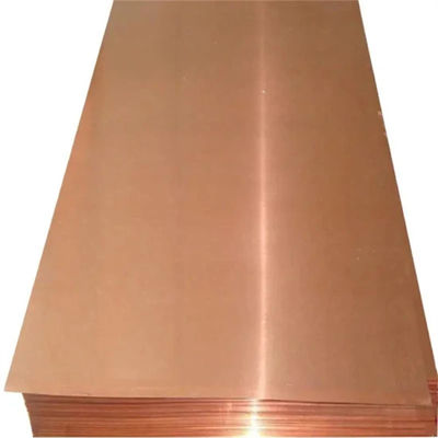 4X8 C51050 Metal Red Cathode Copper Sheet 99.9% Pure 0.3mm 3mm 5mm 10mm 20mm Density 8.9