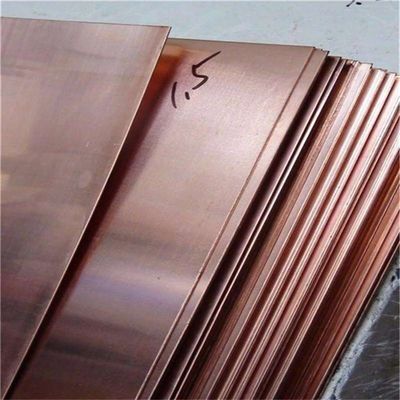 4X8 C51050 Metal Red Cathode Copper Sheet 99.9% Pure 0.3mm 3mm 5mm 10mm 20mm Density 8.9