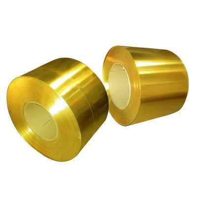 Cutting Pure Copper Strip 99.9% Thick 0.01-10mm Alloy Copper Coil with 2-2500mm Width