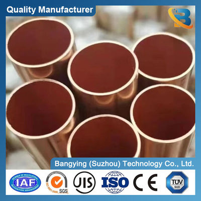 Customized Red ASTM C11000 Copper Tube for Your Projects and Applications