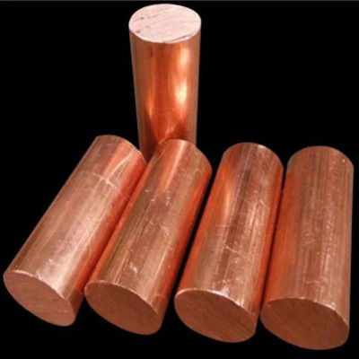 6mm 8mm 10mm Diameter Copper Round Bar Brass Bar ASTM C27400 Cuzn37 C11000 Copper Bar