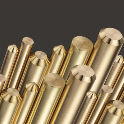 6mm 8mm 10mm Diameter Copper Round Bar Brass Bar ASTM C27400 Cuzn37 C11000 Copper Bar